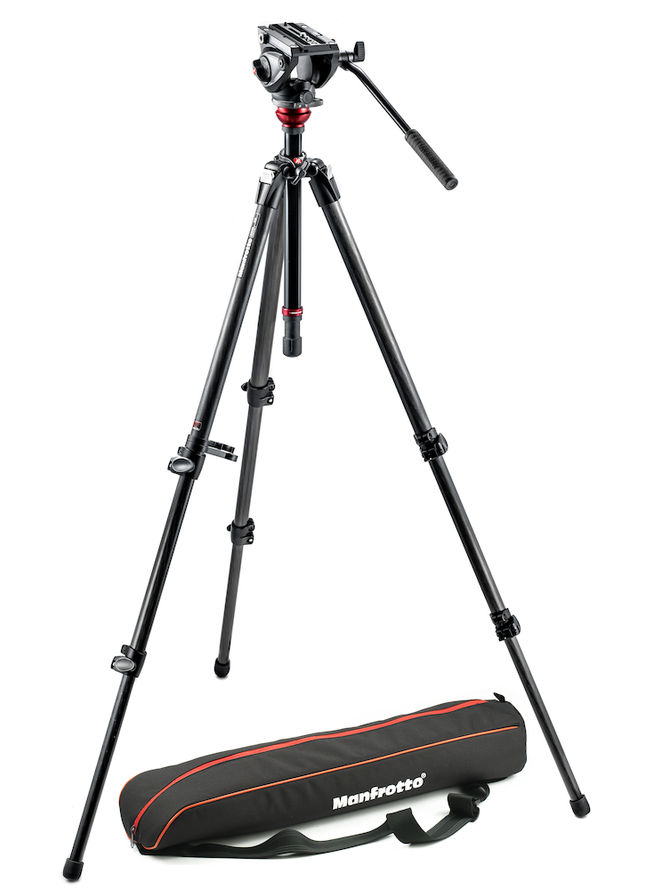 MVH500AH,755CX3 штатив с видеоголовкой Manfrotto
