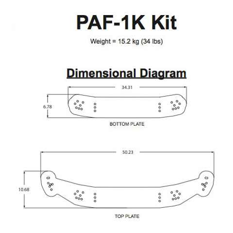 PAF-3K-WH комплект плоских рам для сборки массивов JBL