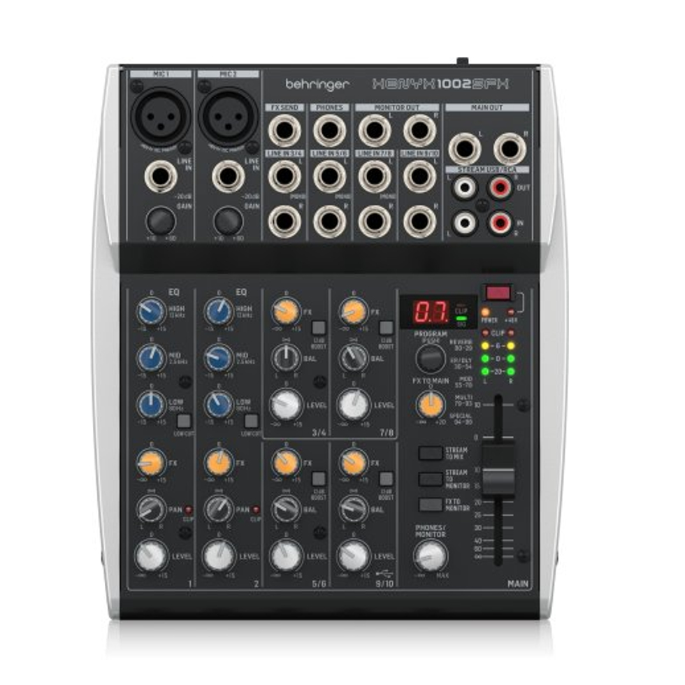 XENYX 1002SFX аналоговый микшер Behringer
