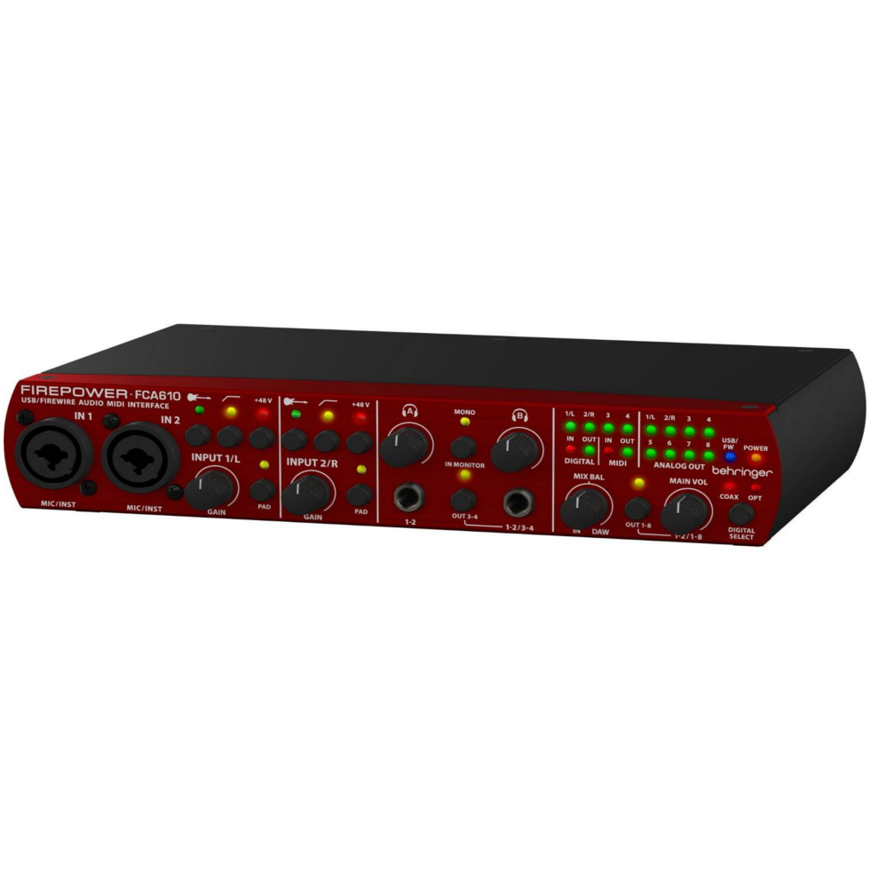 FCA610 внешний аудио/MIDI интерфейс Behringer