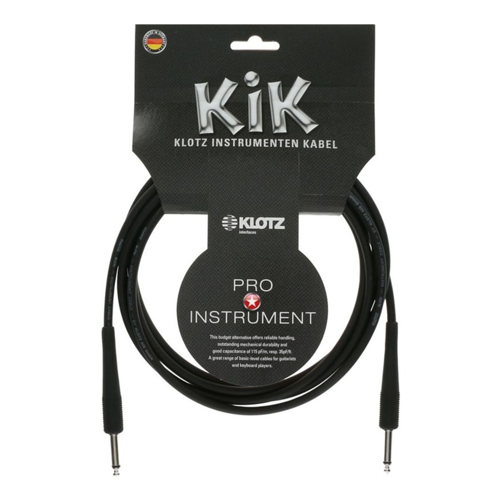 KIK4,5PPSW инструментальный кабель Klotz