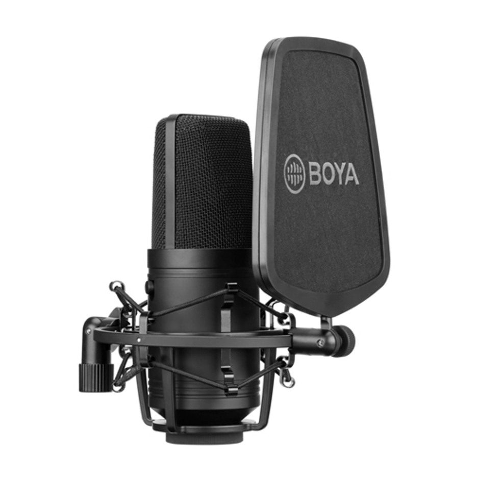 BY-M800 широкомембранный кардиоидный конденсаторный микрофон Boya
