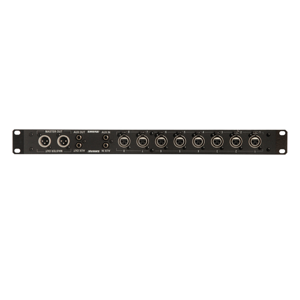 RKC800 панель микрофонных входов для микшеров Shure