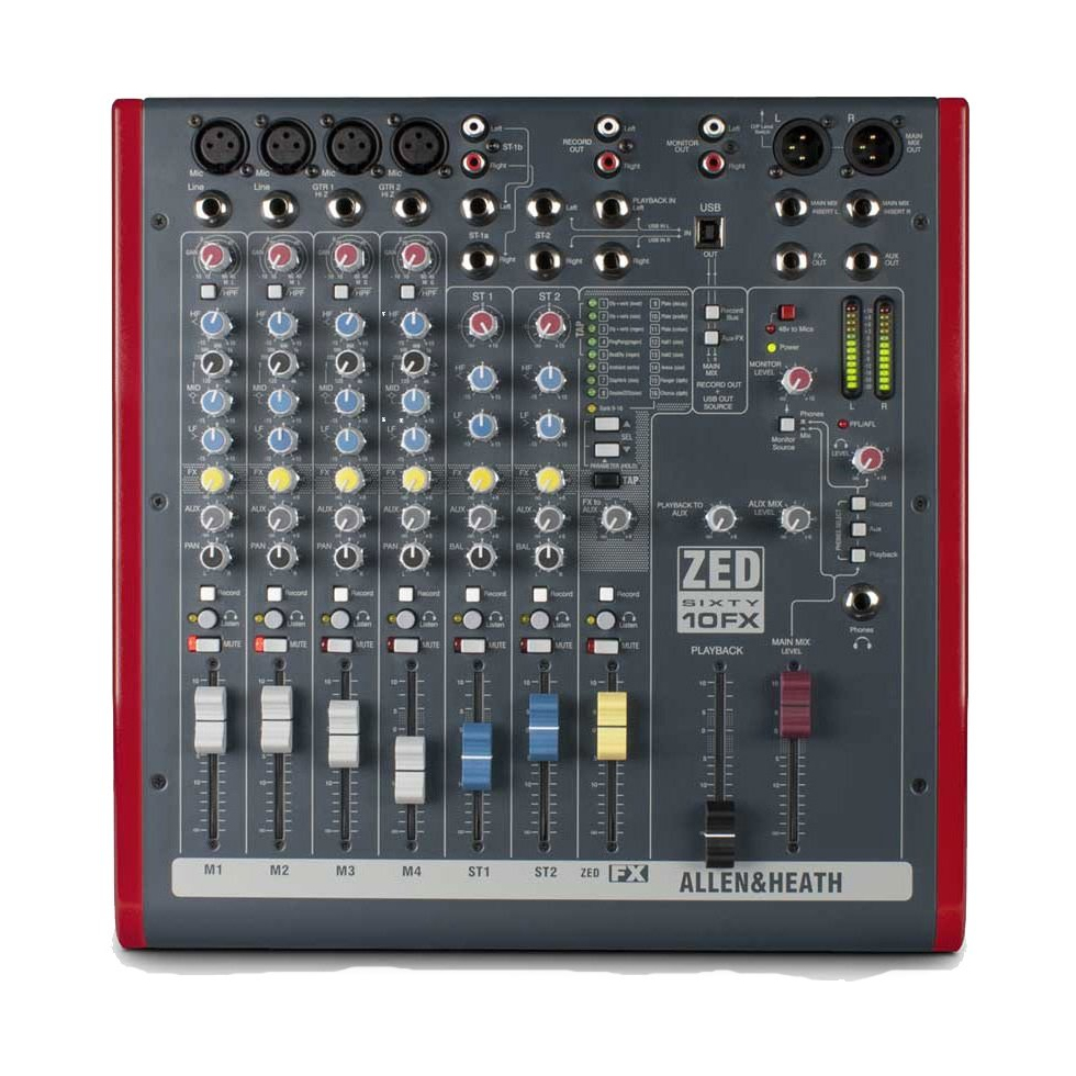 ZED60-10FX микшерный пульт Allen&Heath