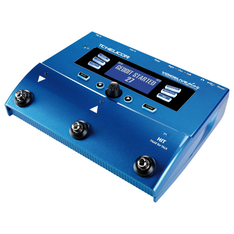 VOICELIVE PLAY вокальный процессор напольный TC Helicon