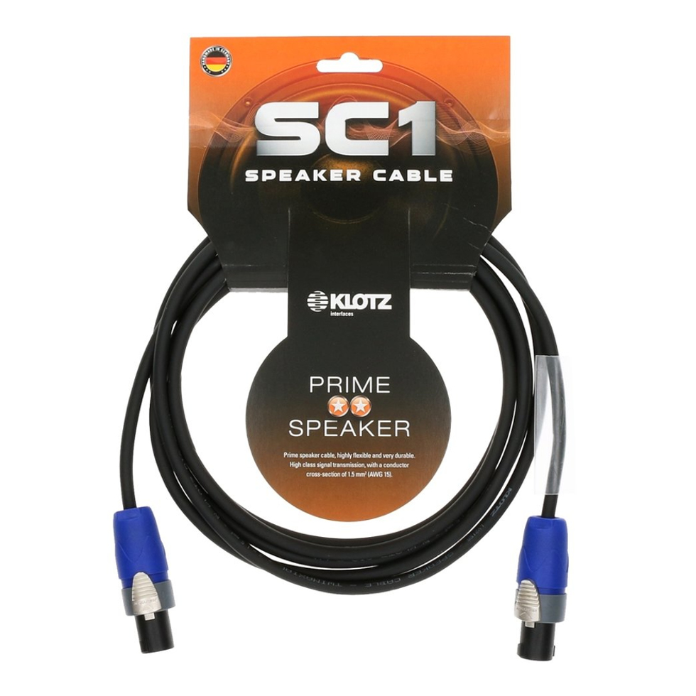 SC1-02SW спикерный кабель Klotz