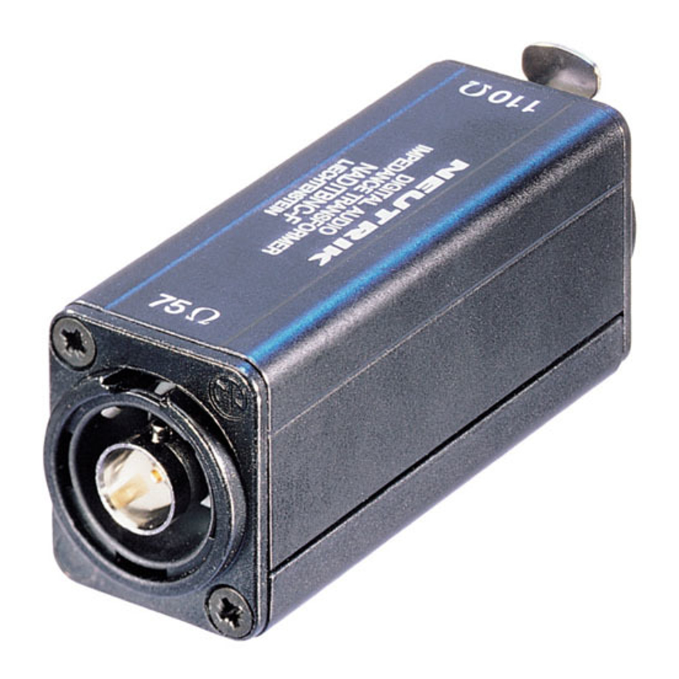 NADITBNC-F переходник AES/ABU Neutrik