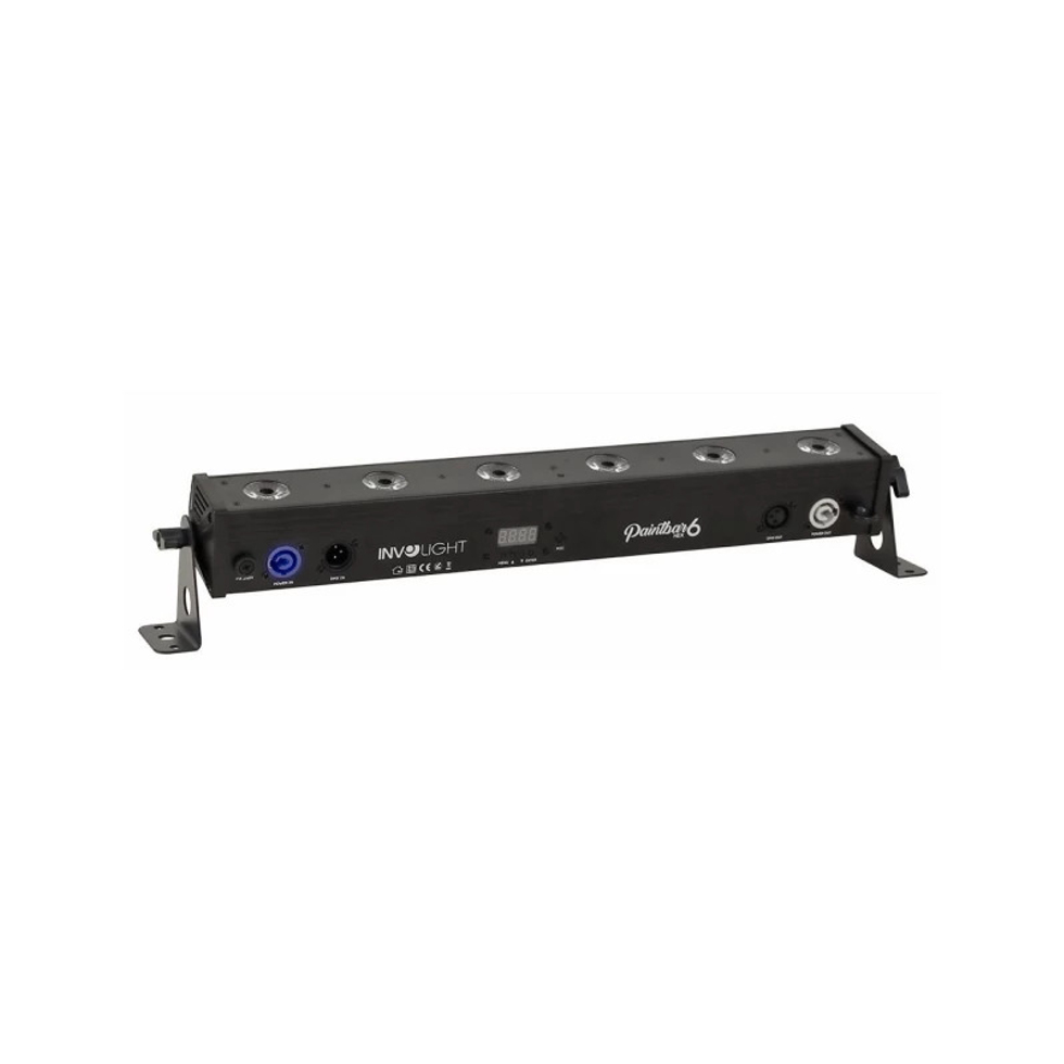 PAINTBAR HEX6P светодиодная панель, 6х 12Вт RGBWA+UV, DMX-512, пиксель контроль Involight