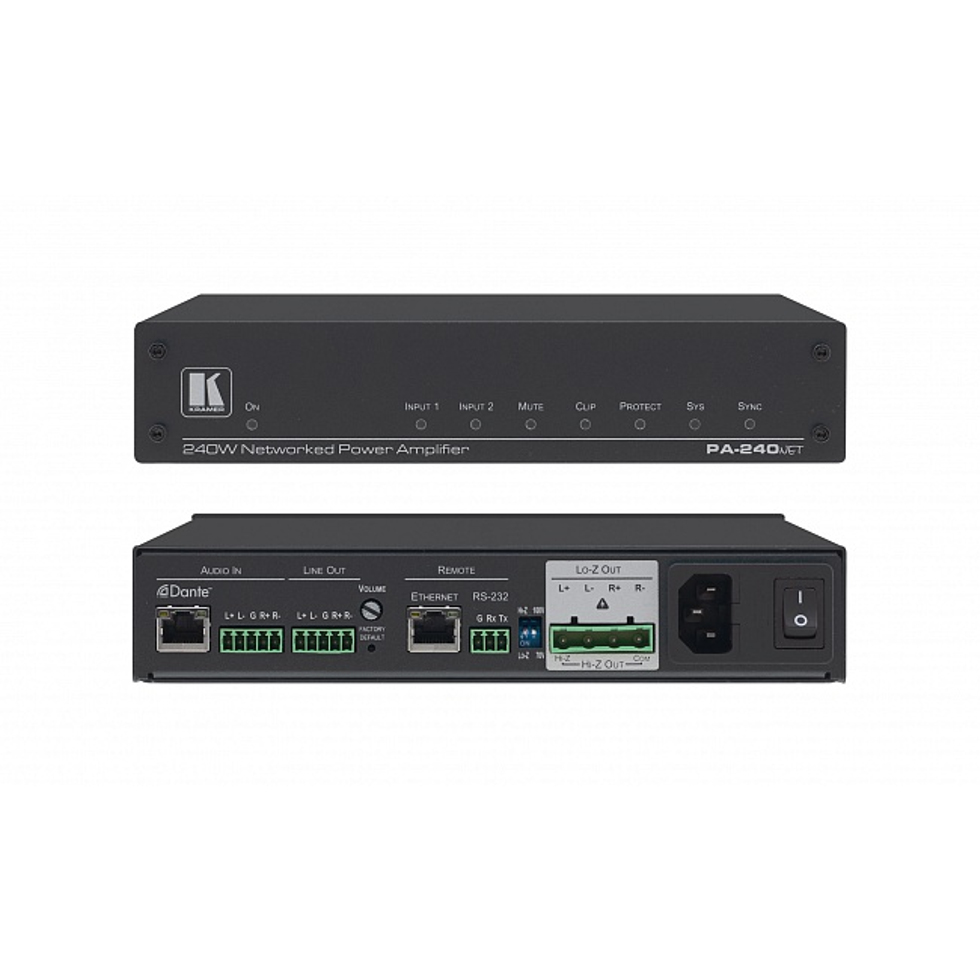 PA-240Net усилитель мощности Kramer