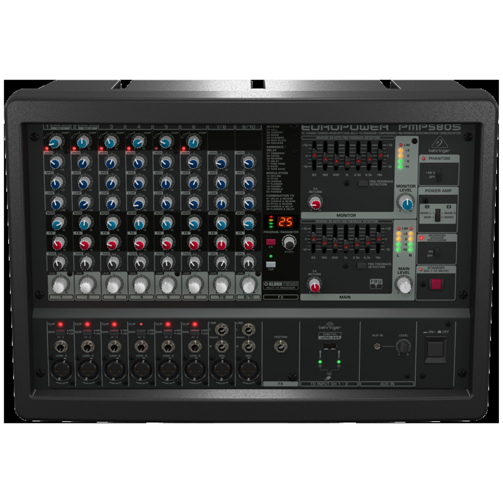 PMP580S микшер-усилитель Behringer