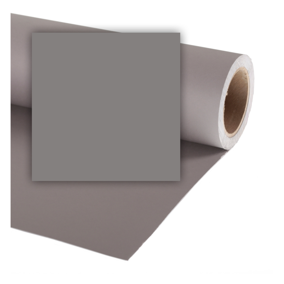 LL CO439 бумажный фон 3.55x30m SMOKE GREY Colorama