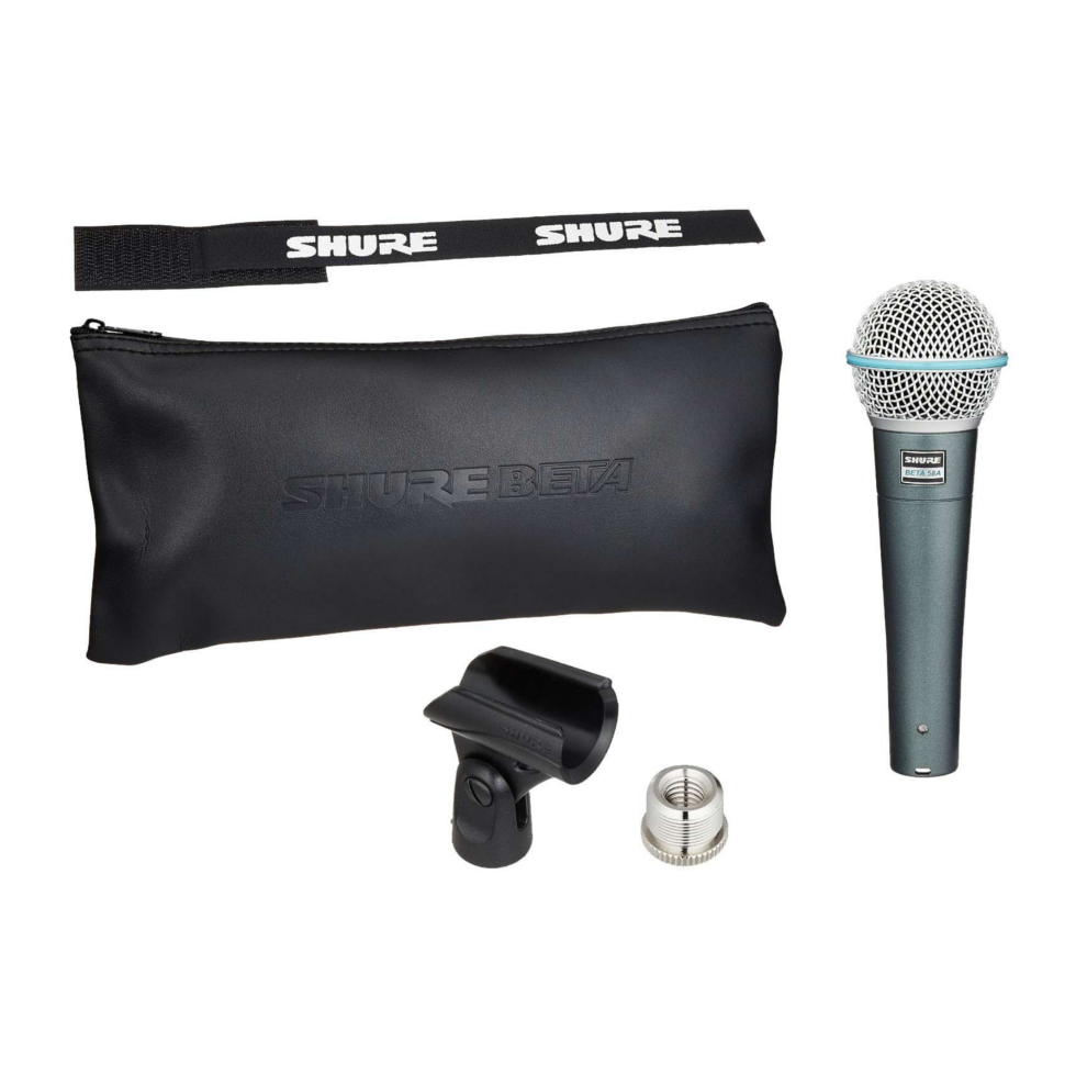 BETA 58A вокальный динамический микрофон суперкардиоидный Shure