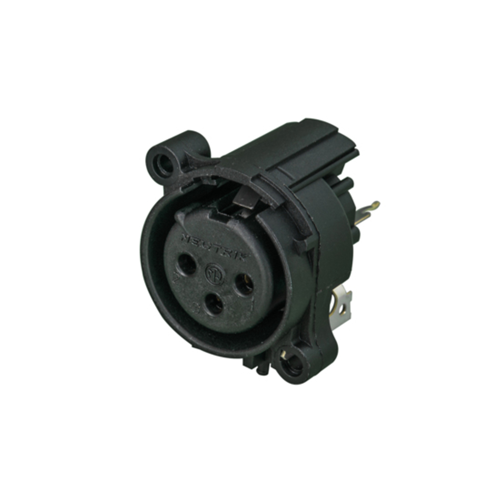 NC3FAV1-0 панельный разъем XLR Neutrik