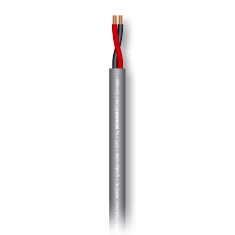SC-MERIDIAN SP225 GRY акустический кабель, 2x2,5 мм², серый Sommer Cable