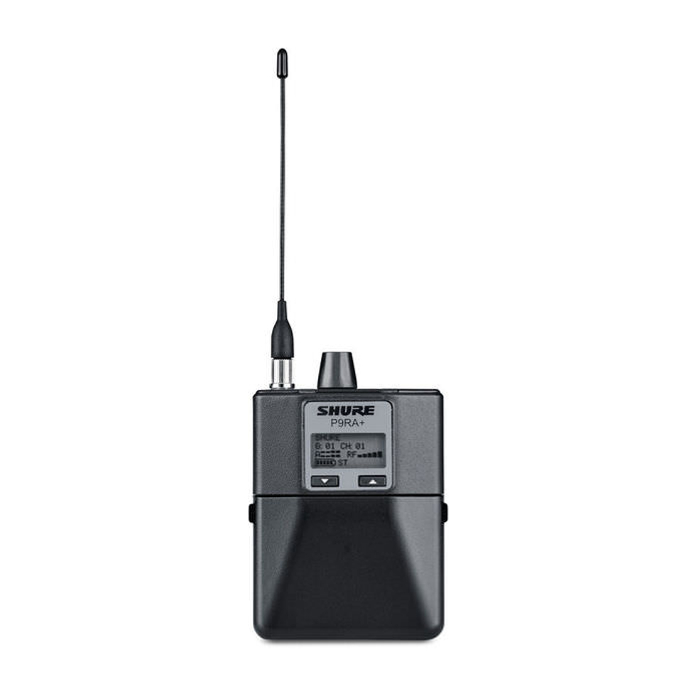 P9RA+=-L6E поясной приемник мониторной системы Shure