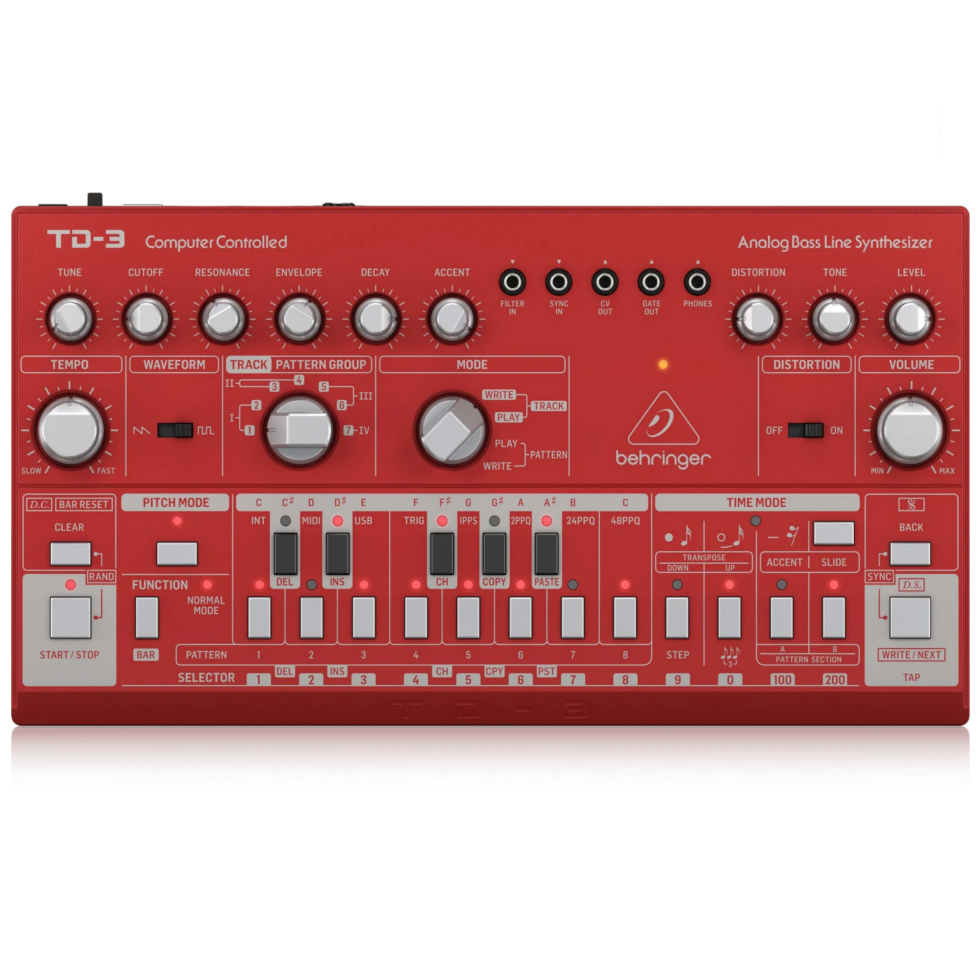 TD-3-RD басовый синтезатор Behringer