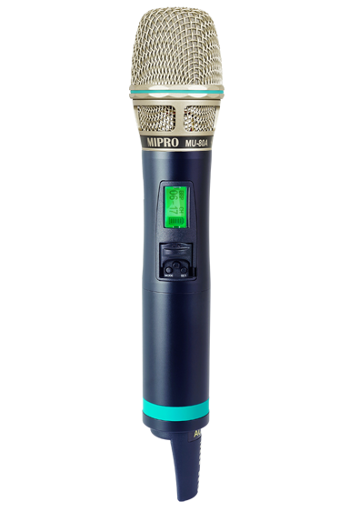 ACT-500H-80 ручной UHF радиомикрофон с кардиоидным конденсаторным капсюлем MU-80A MIPRO