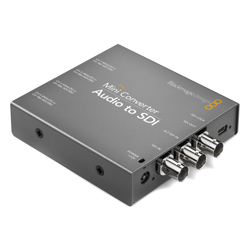 Mini Converter – Audio to SDI  конвертер Blackmagic