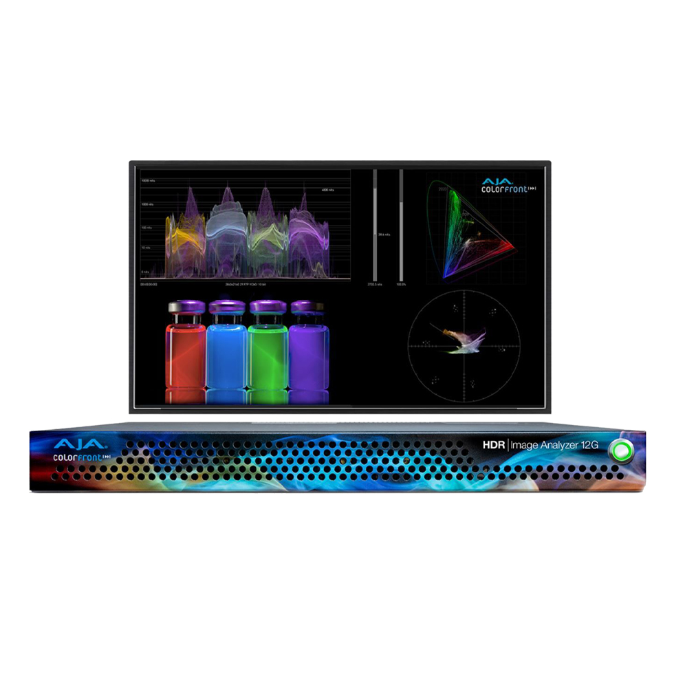 HDR Image Analyzer 12G мониторинг AJA