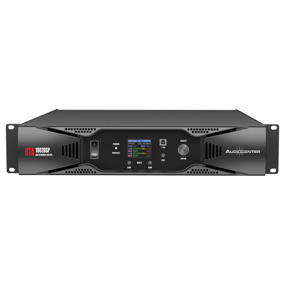 UTA1802DSP 2-канальный усилитель мощности Audiocenter