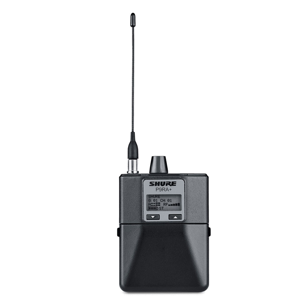 P9RA+=-K1E поясной приемник мониторной системы Shure