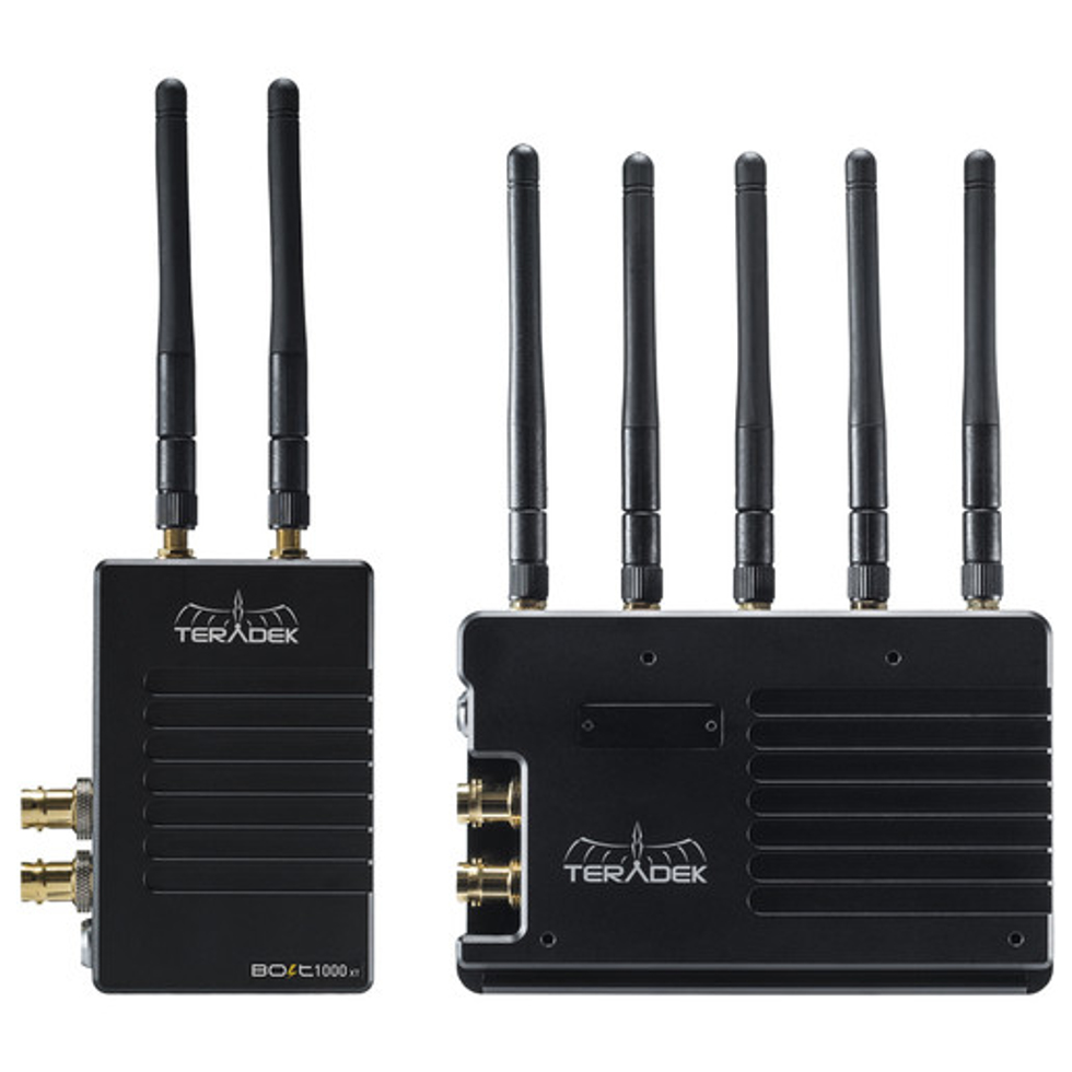 BOLT 965 Pro 1000 TX/RX Deluxe Kit with Gold Mount SDI/HDMI передатчик/приемник Teradek