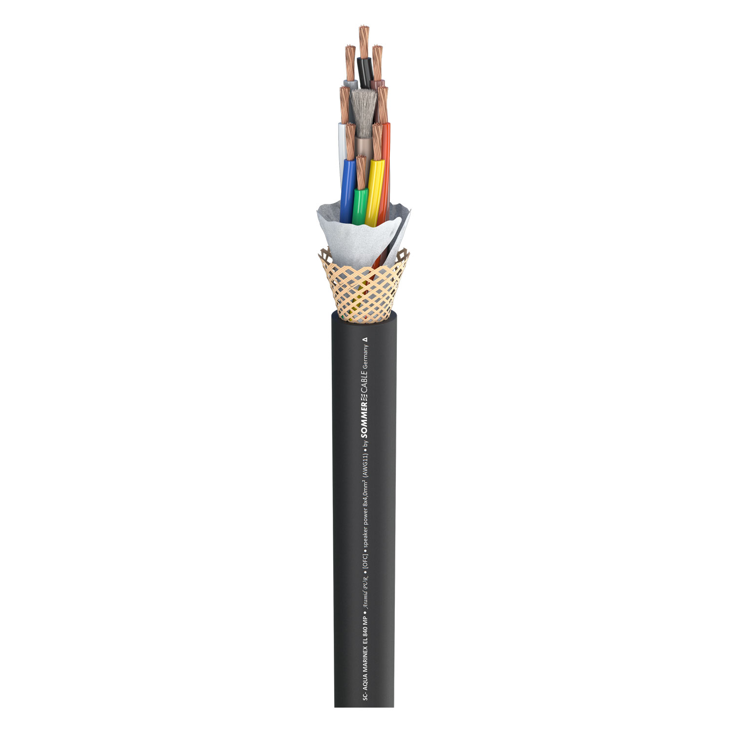SC-AQUA MARINEX EL 840 акустический кабель-мультикор Sommer Cable