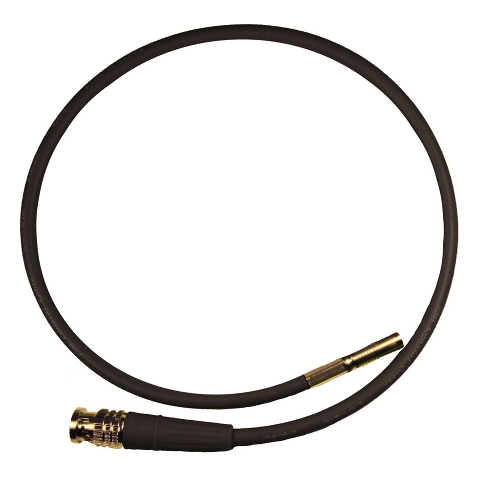 12G SDI DIN1.0/2.3-BNC(M) (black) 1 метр кабель (черный) GS-PRO