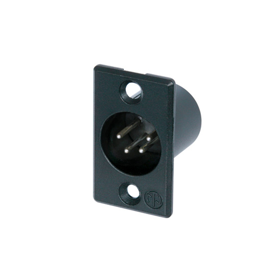 NC4MP-BAG панельный разъем XLR Neutrik