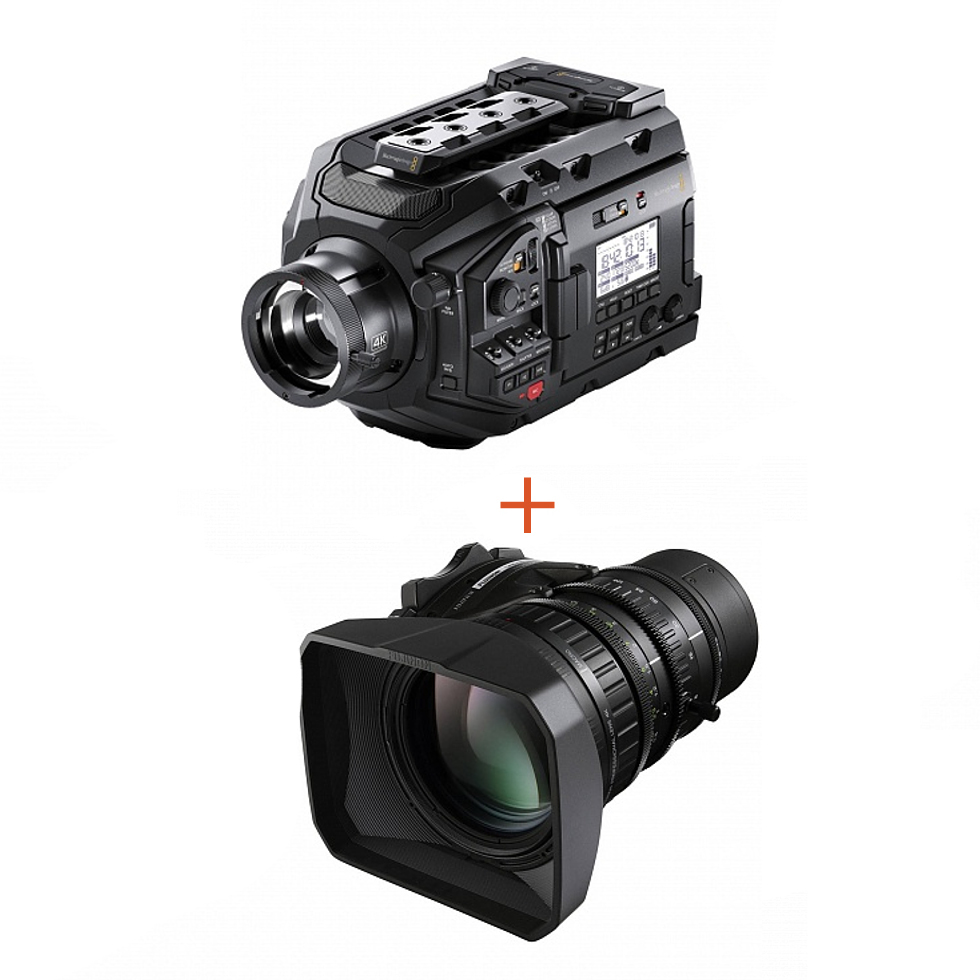 Blackmagic URSA Broadcast+LA16x8BRM+MS-X1. EPF-82 ТЖК и Студия в 4К  Комплект