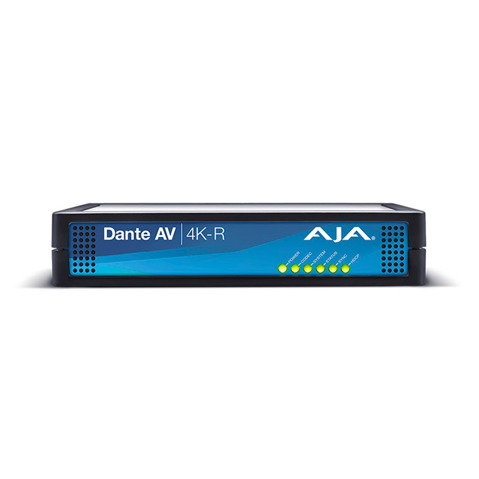 Dante AV 4K-R декодер AJA