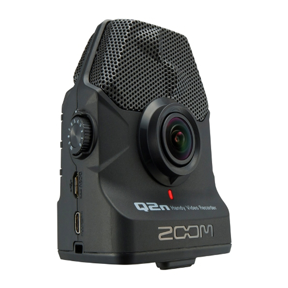 Q2n камера со стереомикрофонами чёрная Zoom