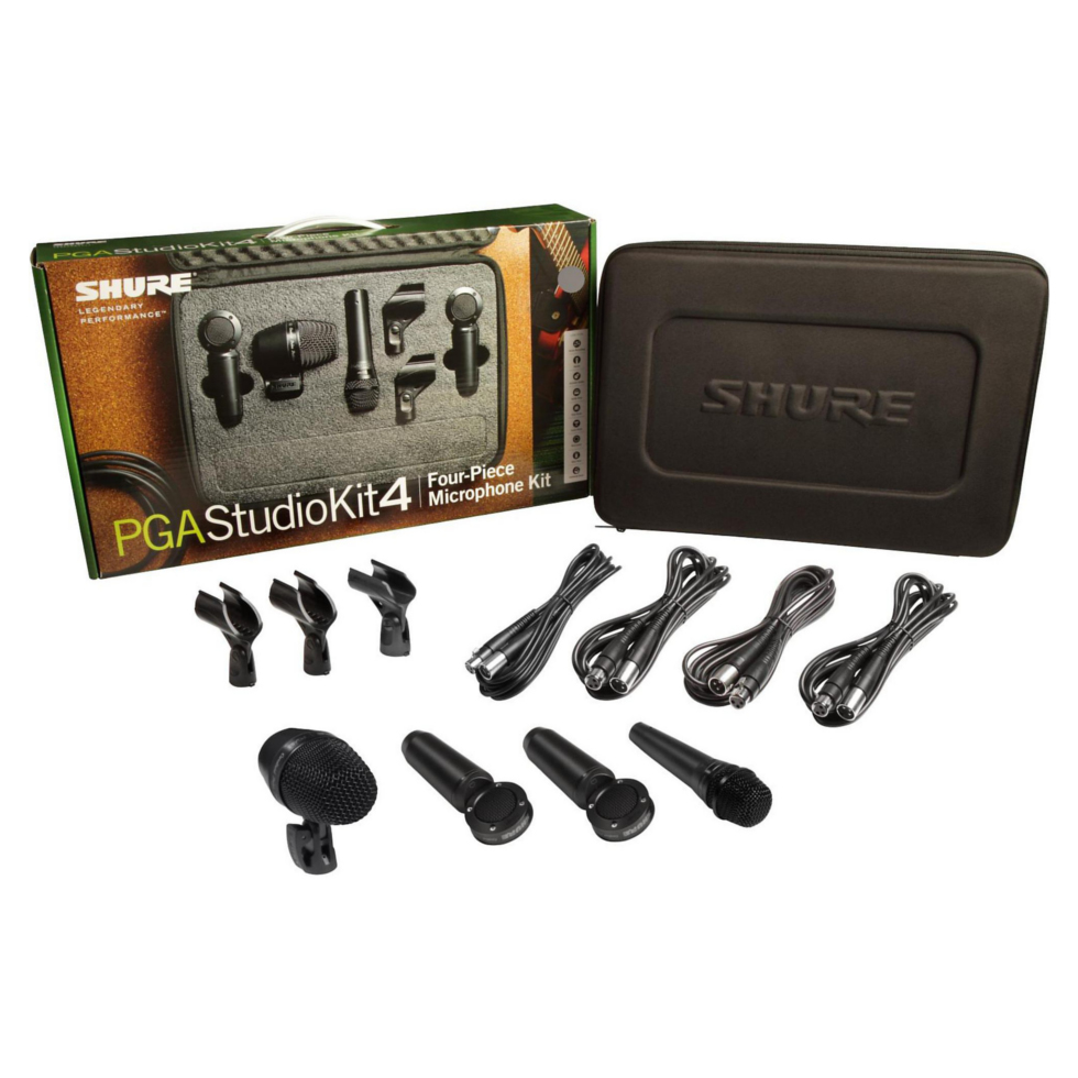 PGASTUDIOKIT4 набор микрофонов для ударных Shure
