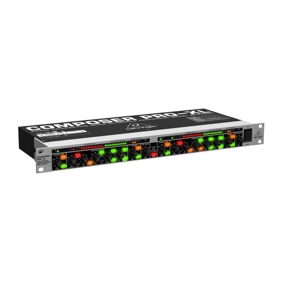 MDX2600 V2 экспандер/компрессор/пик-лимитер Behringer