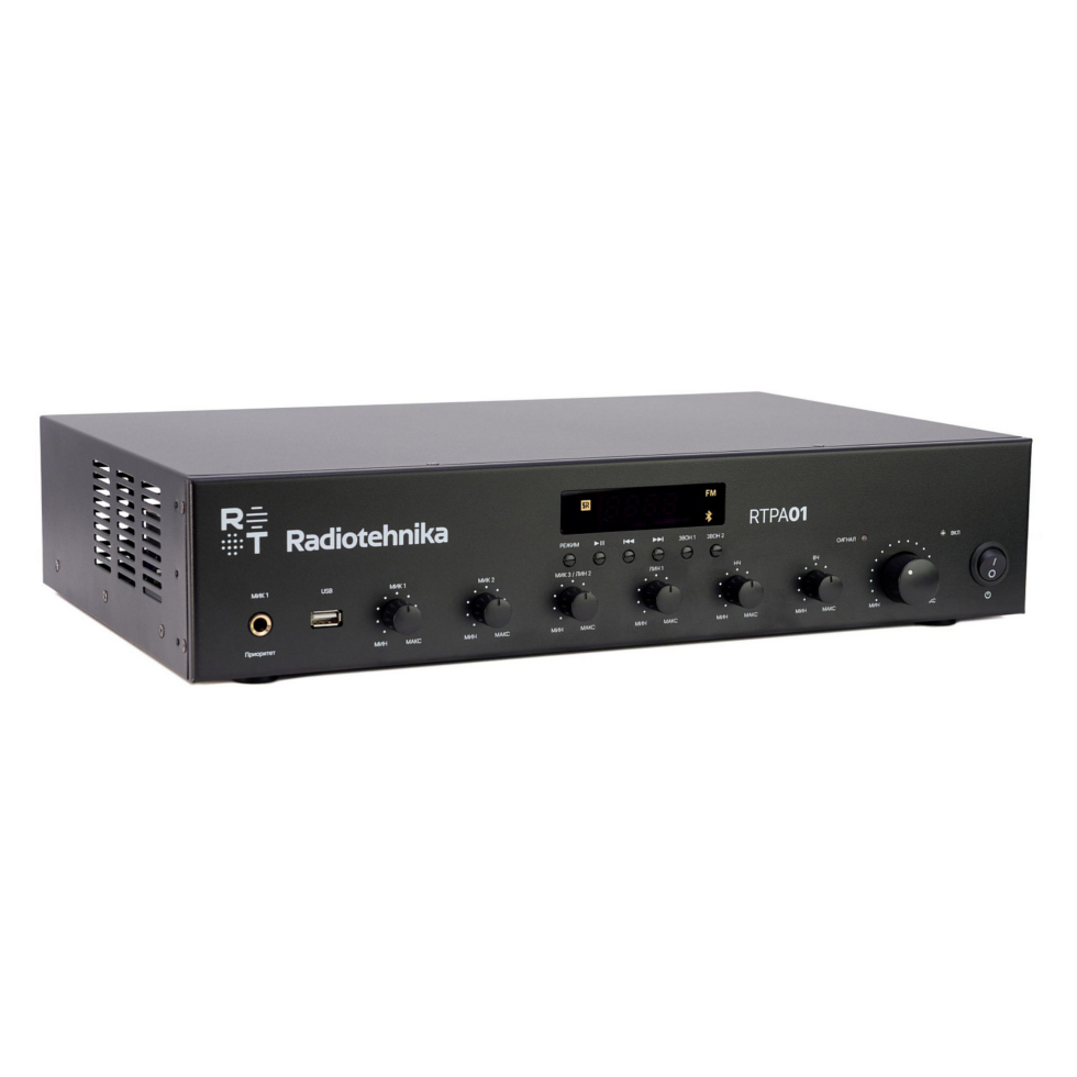 RTPA01 микшер усилитель Radiotehnika