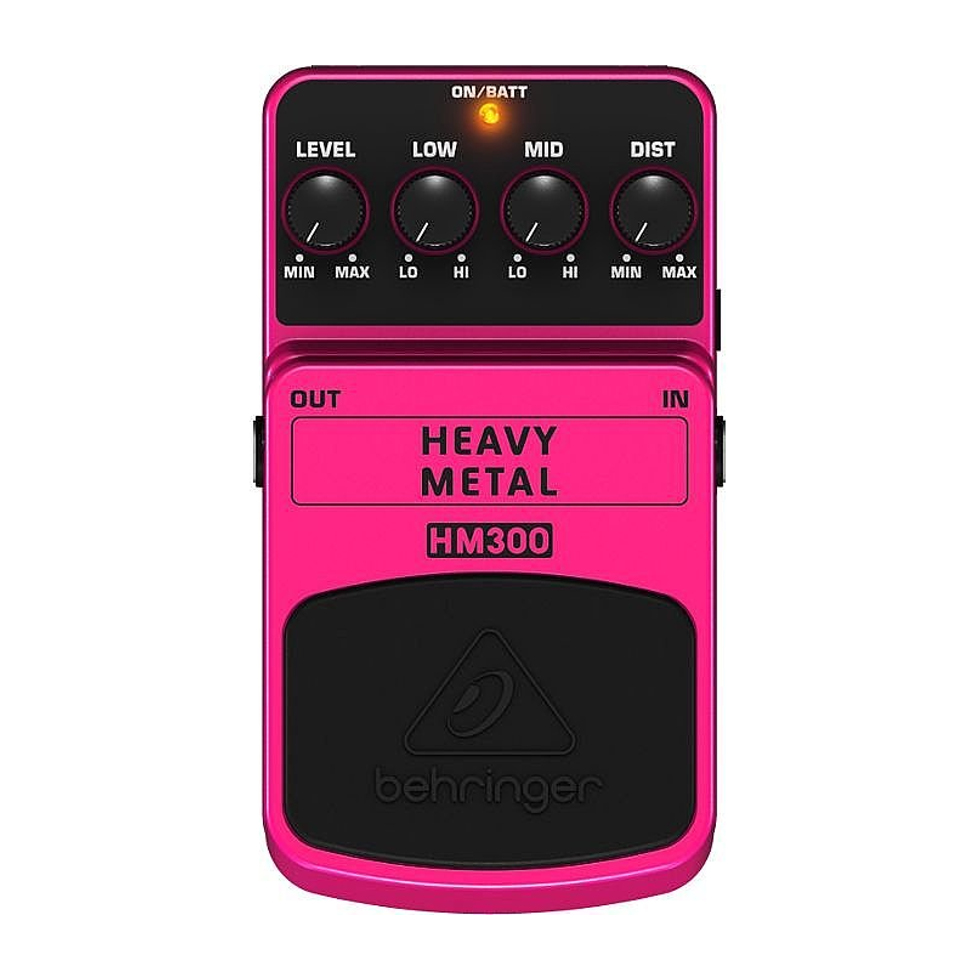 HM300 педаль "хэви метал"-дисторшн Behringer