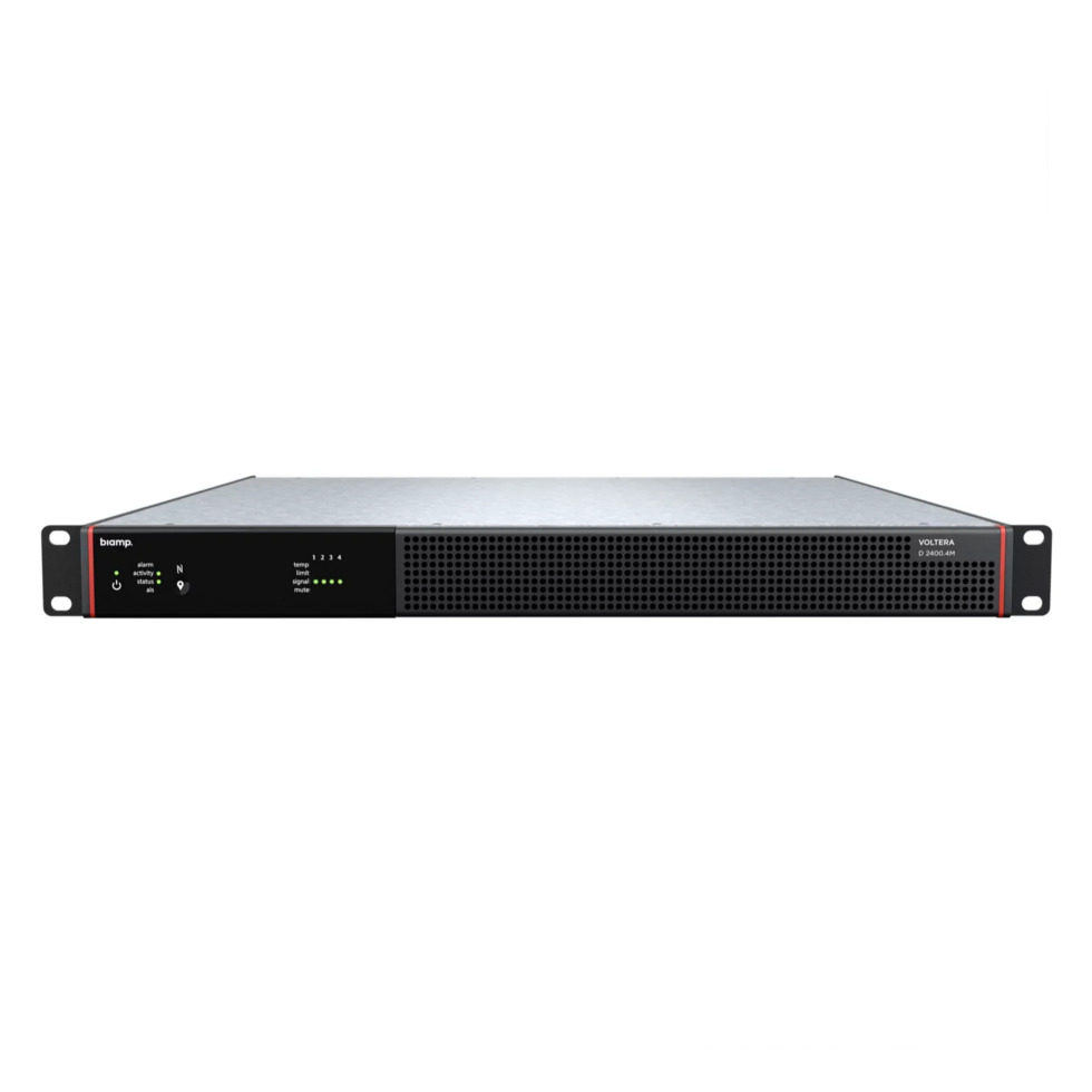 Voltera D 2400.4M 4-канальный цифровой усилитель мощности Biamp