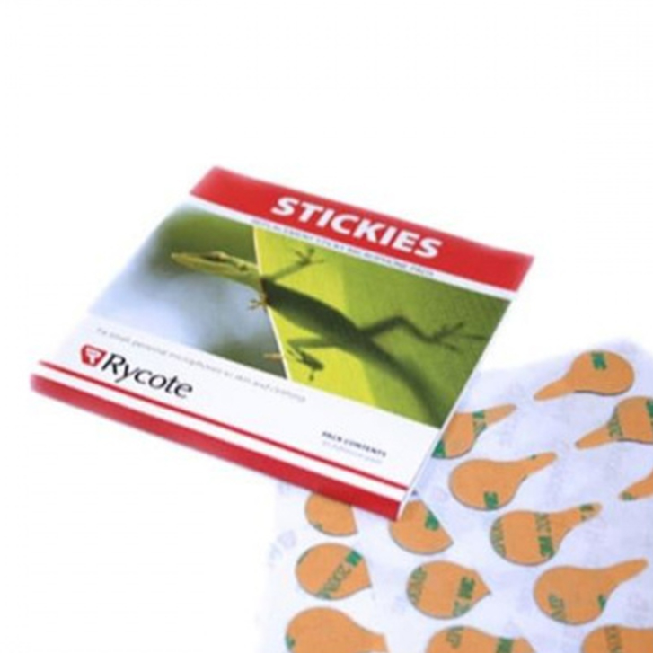 Stickies (x 100шт) самоклеящийся крепеж нагрудного микрофона Rycote