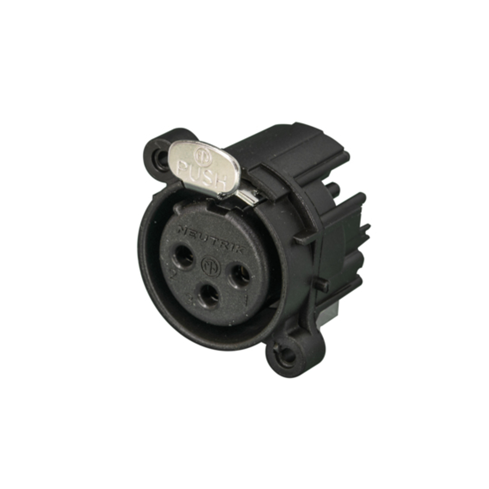 NC3FAHL1-D панельный разъем XLR Neutrik