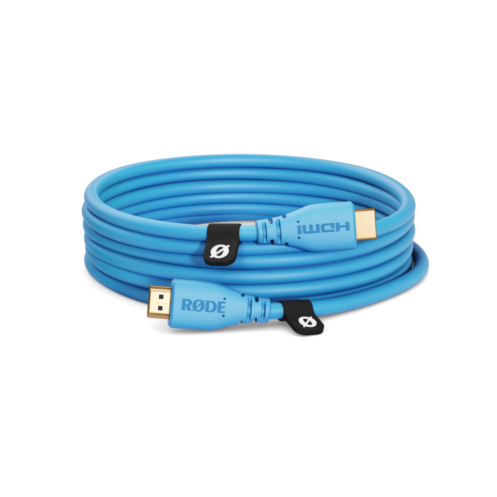 HDMI CABLE 3M - BLUE кабель RODE