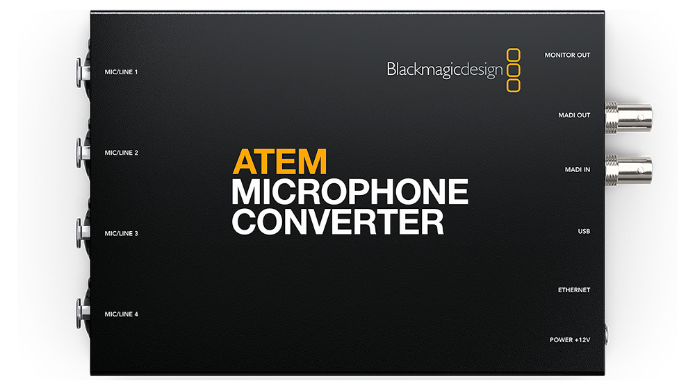 ATEM Microphone Converter конвертер Blackmagic