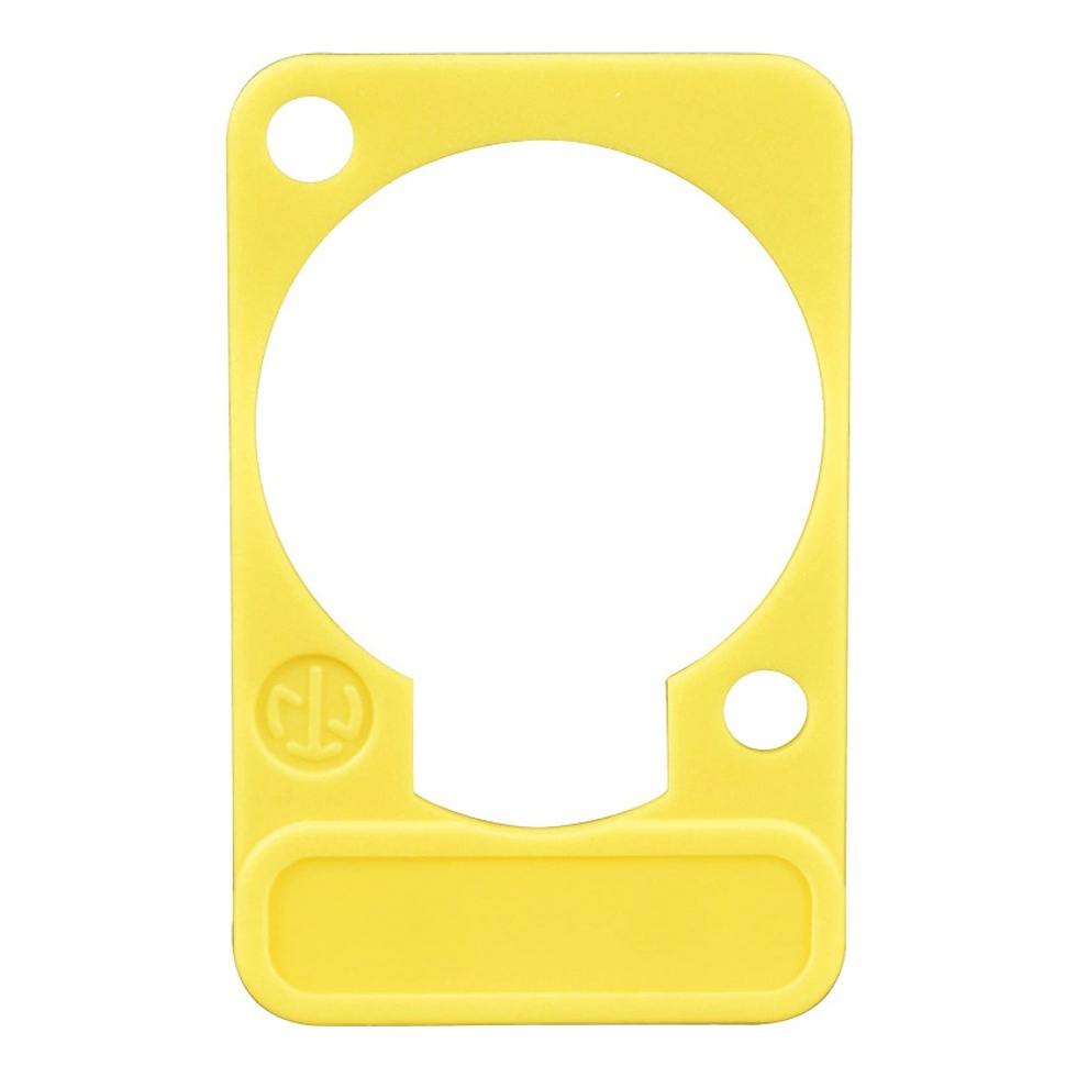 DSS-YELLOW крышка для надписей для серии D, желтый Neutrik