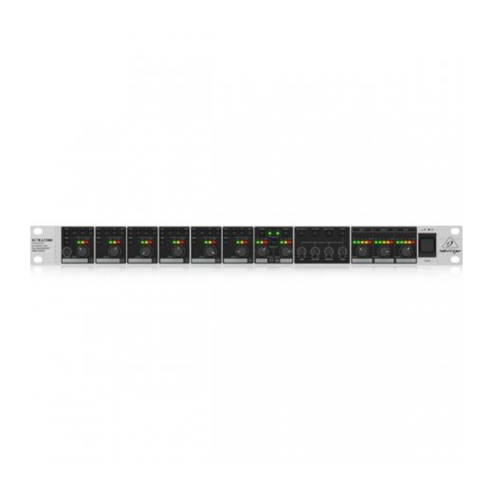 ZMX8210 V2 микрофонно-линейный зонный микшер Behringer