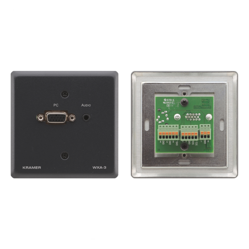 WXA-3/EU(W) настенная панель-переходник  Kramer