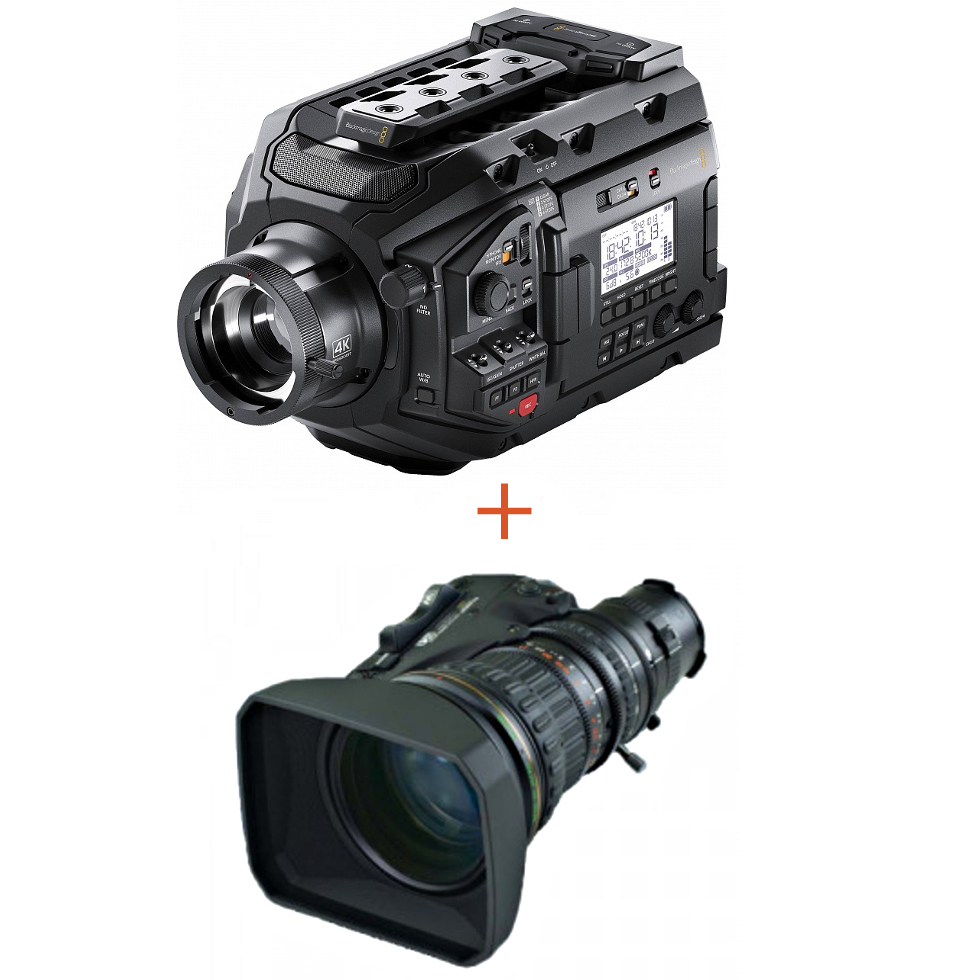 Blackmagic URSA Broadcast+ZA17x7.6BRM-M6+MS-15 Новости в HD  Комплект