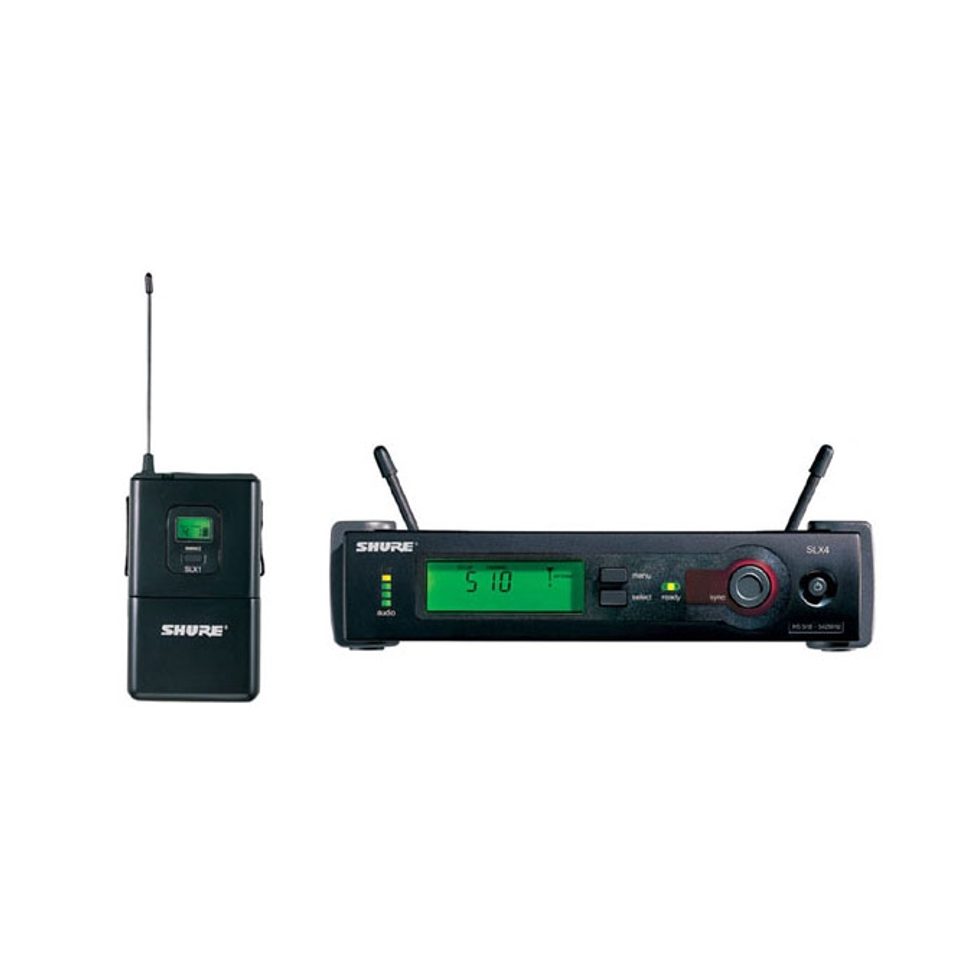 SLX14E L4E 638 - 662 MHz профессиональная радиосистема с портативным поясным передатчиком Shure