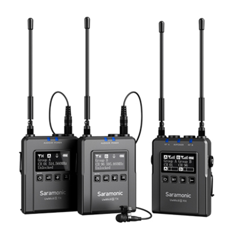 UwMic9s Kit2 (RX9S+TX9S+TX9S) радиопетличка Saramonic