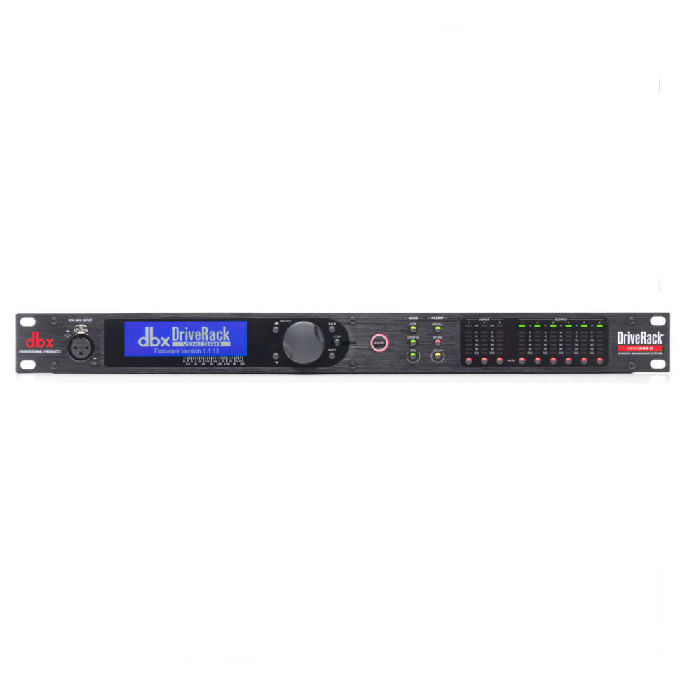 DriveRack VENU360 Dante спикер-процессор DBX