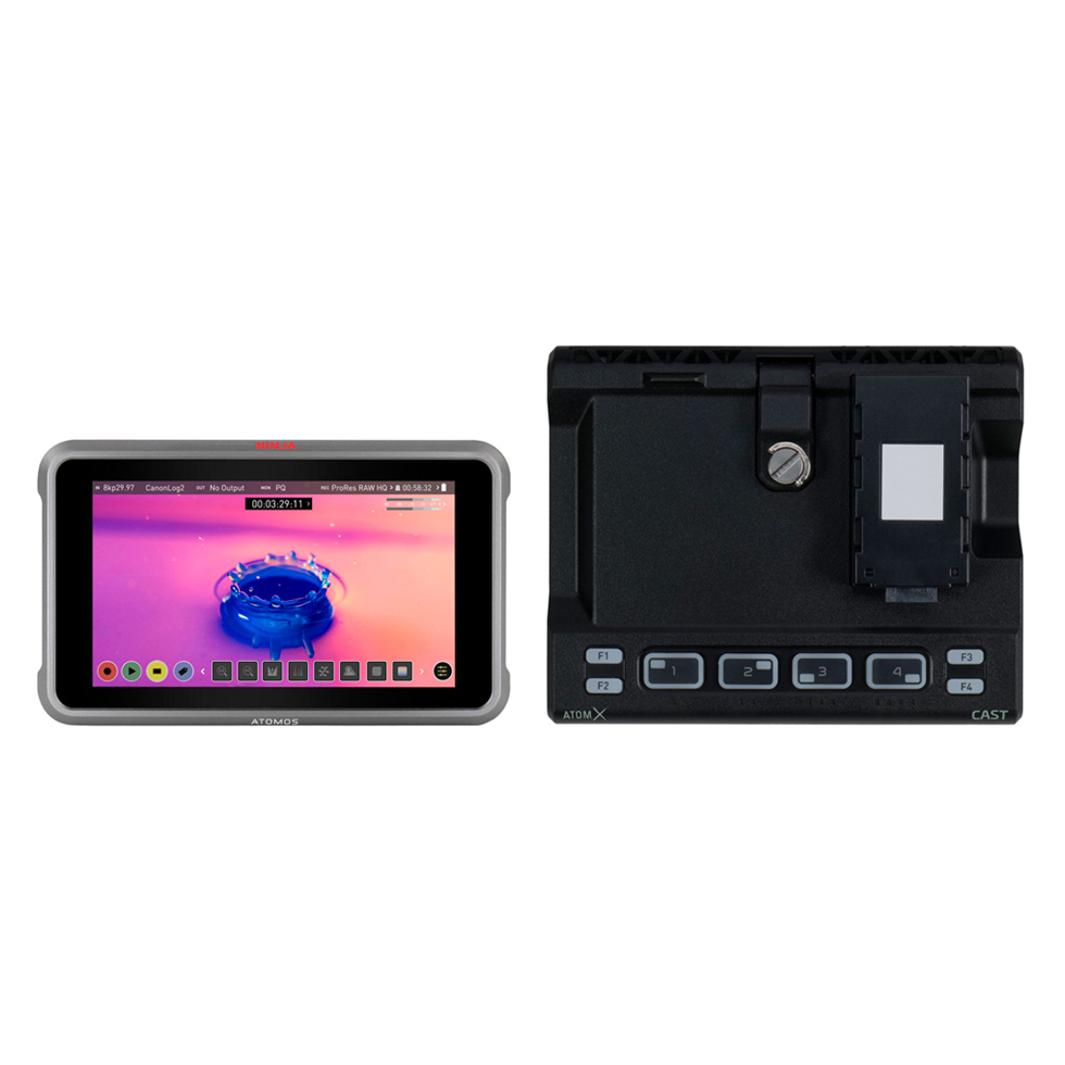 Ninja V Plus with AtomX CAST Bundle накамерный 5” монитор/рекордер Atomos