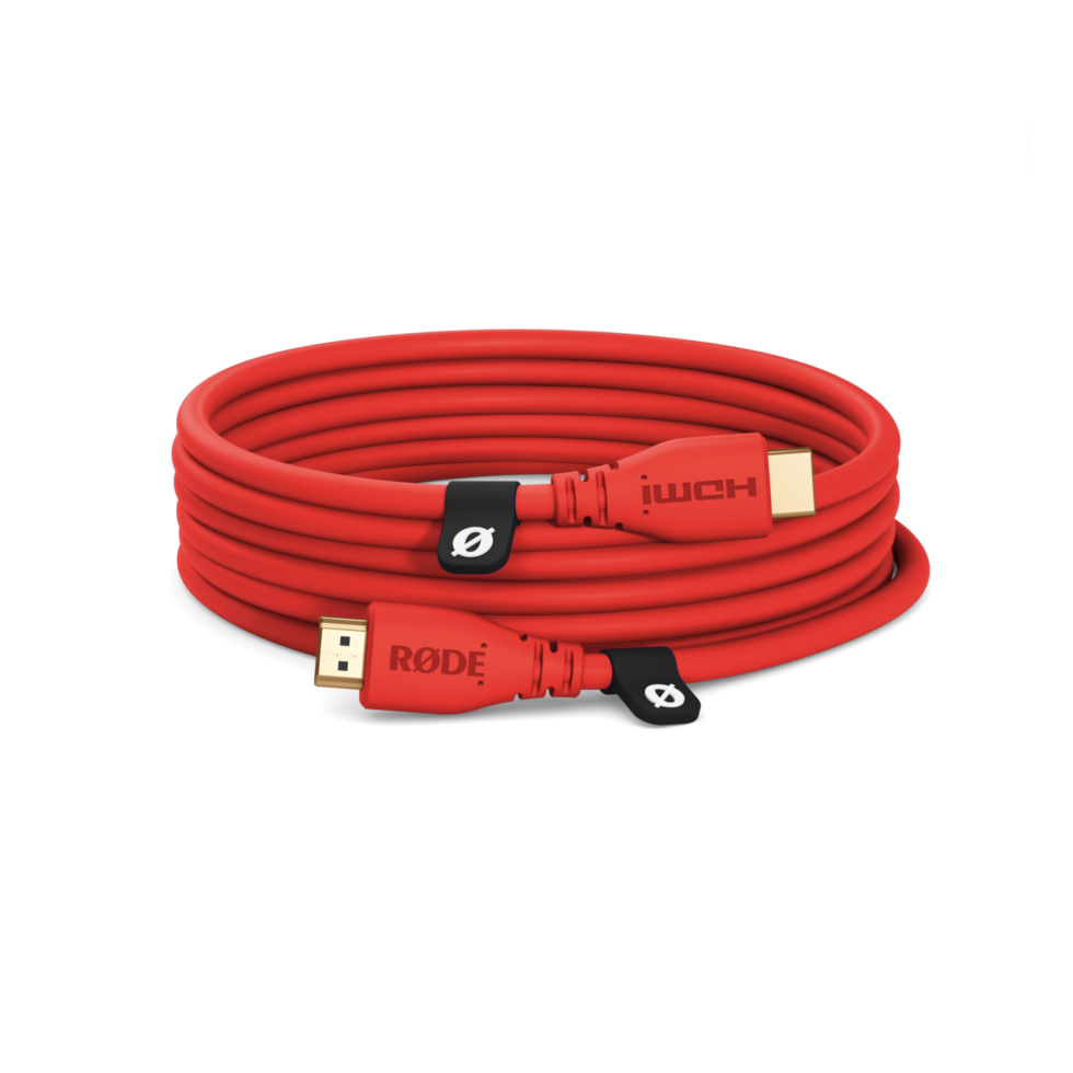 HDMI CABLE 3M - RED кабель RODE